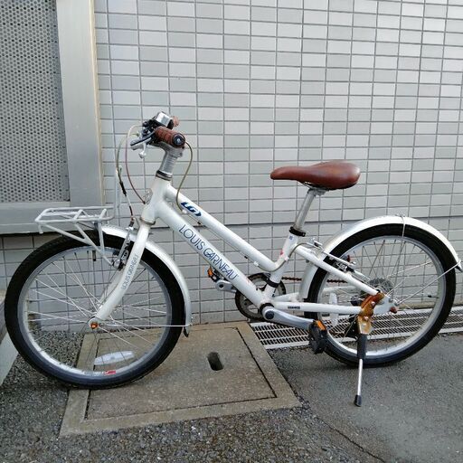 ルイガノ　20インチ　自転車　白