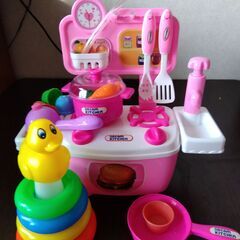 【新古品】幼児玩具お料理ごっこDream Kitchen 