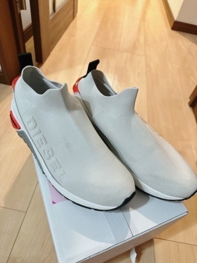 【超美品】DIESELスニーカー27.5cmグレー