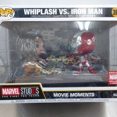 中古美品 Funko MARVEL ムービーモーメンツ アイアン...