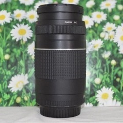 新品級★ラスト一点★望遠レンズ☆美品☆キャノン　Canon EF 75-300mm