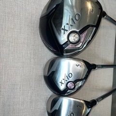 ゼクシオ7】ドライバー、FW3本セット　レディース