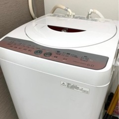 【決定済】SHARP 洗濯機 6.0kg