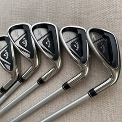 値下げしました！　【キャロウェイ】X2 HOT アイアン5本セット　レディース