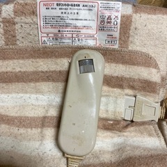 敷き電気毛布　洗える敷毛布