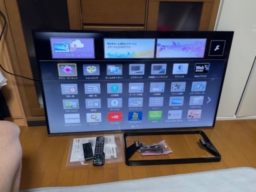 美品 液晶テレビ 50インチ Panasonic VIERA 外付けhdd