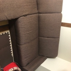 ブラウン系ソファ
