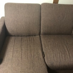 ブラウン系ソファ