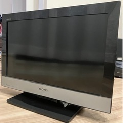 SONY 液晶テレビ 22型 2010年製 ケーブル付