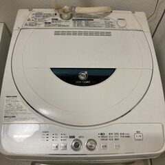 【値下げしました】SHARP製洗濯機　4.5kg