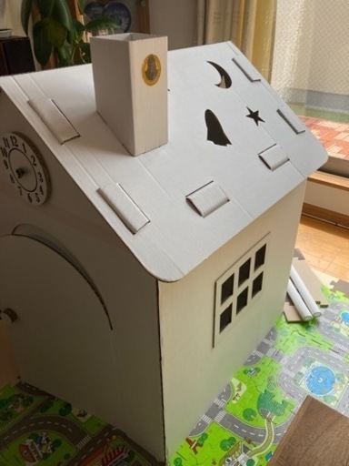 子供のお部屋、秘密基地　段ボール製