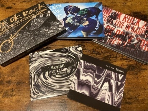 ONE OK ROCK ライブDVD \u0026 sky fall CD(非売品)