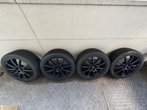 台車屋ホイール、タイヤのみシャーシは付けません 18インチタイヤホイールセット