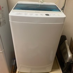 2019年　洗濯機