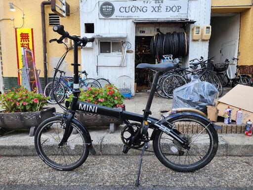 　折りたたみ自転車　ミニメーカー　８変速　後ろタイヤ　新品　フレーム　アルミ　配達可能