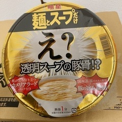 (決定しました)明星　カップ麺　1ケース(12個入り)