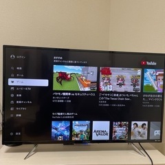 FUNAI製43インチ4K液晶テレビ