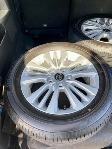 80ノア、ボクシ純正アルミ+ブリジストン23年製205/60R16スタッドレス