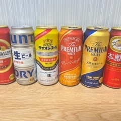 500mlビール6缶＋エナジードリンク1缶