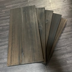 2×4 木材　黒塗装済み