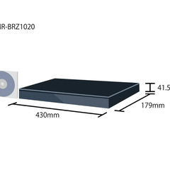 【単品】パナソニック 1TB 3チューナー ブルーレイレコーダー 4Kアップコンバート対応 DIGA DMR-BRZ1020