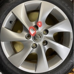 値下げ‼️c26 セレナ 純正ホイールタイヤセット