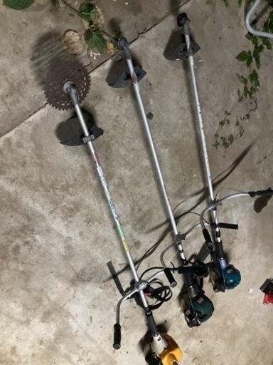 刈払機　草刈機　マキタ、リョービ　ジャンク3台セット
