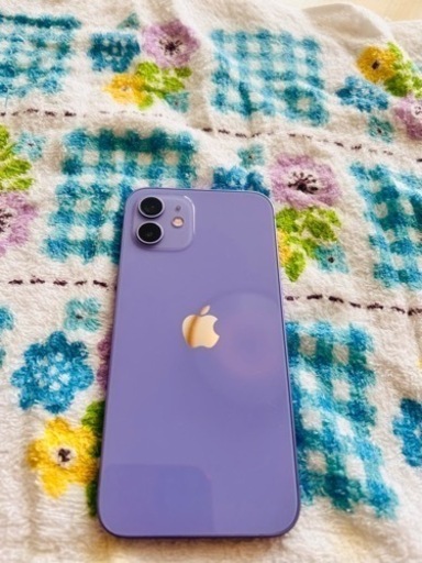 iPhone12パープル64GB美品 4769 iPhone 12 パープル 64GB SIMフリー 美