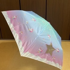 子ども　ユニコーン折りたたみ傘