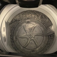 ニトリ 洗濯機 6kg 2021年製 ブラック 黒