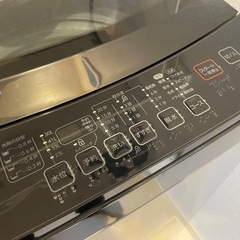 ニトリ 洗濯機 6kg 2021年製 ブラック 黒