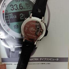 使用回数1回　ダイブコンピューター　mares matrix ダイビングコンピューター　