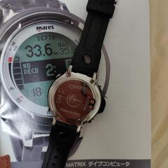 使用回数1回　ダイブコンピューター　mares matrix ダイビングコンピューター　