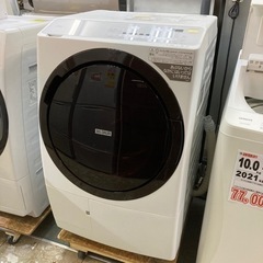 ドラム式洗濯機/HITACHI/BD-SX110GR/2021年製