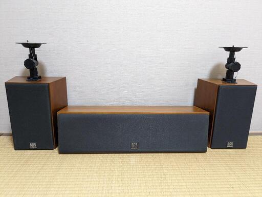 オールドスピーカーONKYO D-605C＆ONKYO D-605SR×2