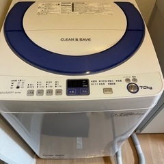 Sharp 7kg 洗濯機　2014年製