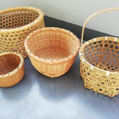 【値下げ】竹製の籠　