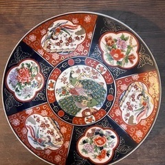 伊万里 5枚セット，大 伊万里大皿5枚揃い