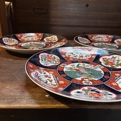 伊万里大皿5枚揃い