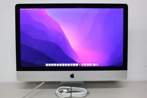 iMac（Retina 5K,27-inch,Late 2015）4GHz Core i7〈MK482J/A〉⑥