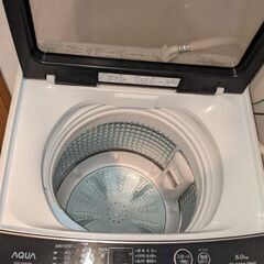 ２０２２年製造　AQUA　洗濯機　5kg 
