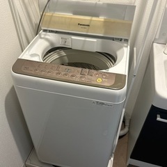 2017年式パナソニック洗濯機7kg無料！
