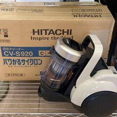 【未使用品】HITACHI サイクロン式掃除機 CV-S920 ...