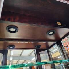 【愛品倶楽部柏店】神居民芸 ライト付キュリオボード 