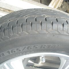ブリヂストンNEXTRY 165/65R14☆BALMINUMアルミホイール ４本セット！