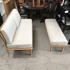 ロ2309-913 ニトリ ダイニングテーブル ソファーシート