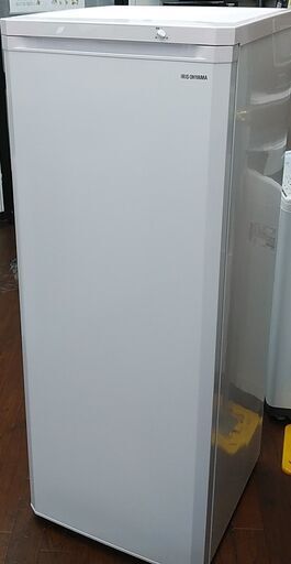 3か月間保証☆配達有り！35000円(税別）冷凍庫 アイリスオーヤマ 175L 2022年製 ホワイト