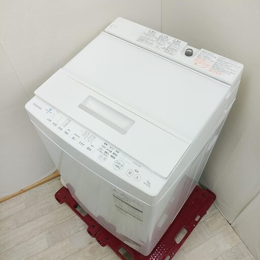 SALE! 3か月間保証☆配達有り！18000円(税別）東芝 7kg 全自動 洗濯機 ZABOON 2019年製