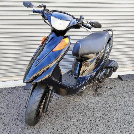 2802.カスタム♪　アドレスv125　ウィルズウィンマフラー、リアウイング等　千葉県柏市　即日配送、自走引き取りも可能
