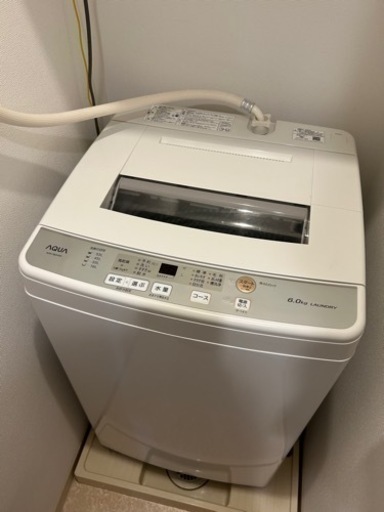 AQUA 全自動電気洗濯機　家庭用　AQW-S60H
